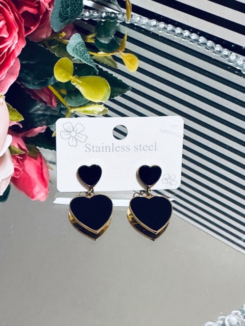 KOLCZYKI WISZĄCE SERCA