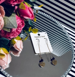 KOLCZYKI WISZĄCE SERCA