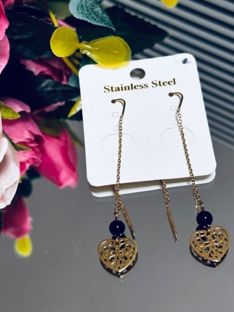 KOLCZYKI WISZĄCE SERCA