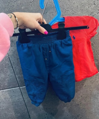 KOMPLET BLUZKA+SPODNIE RALPH LAUREN