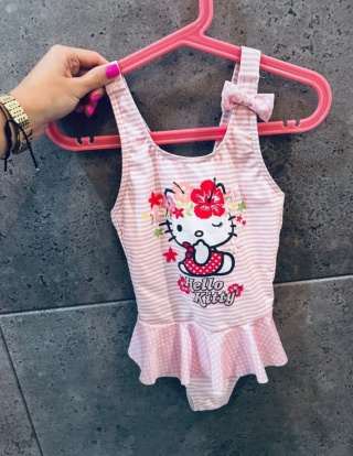 STRÓJ KĄPIELOWY JEDNOCZĘŚCIOWY HELLO KITTY