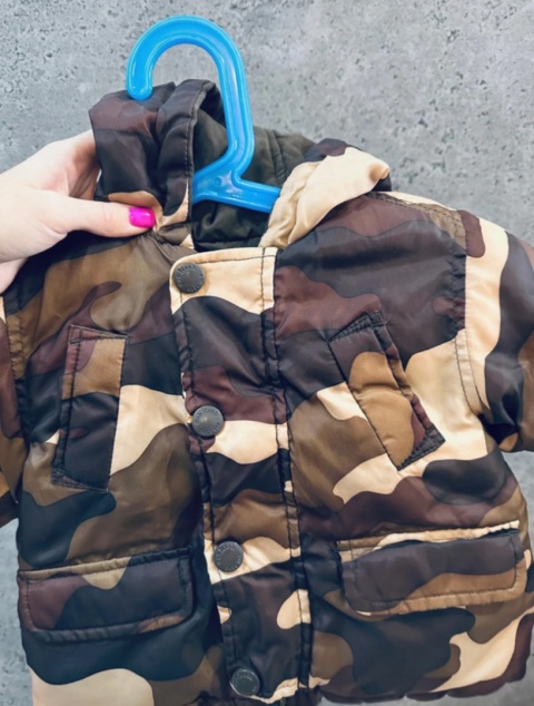 KURTKA PUCHOWA DWUSTRONNA