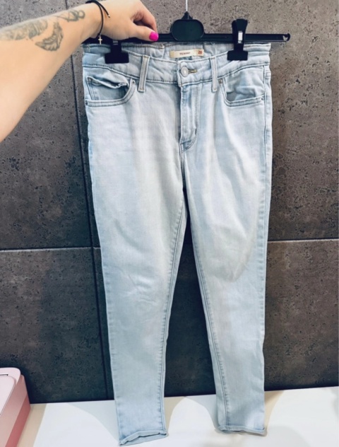 SPODNIE JEANSOWE RURKI