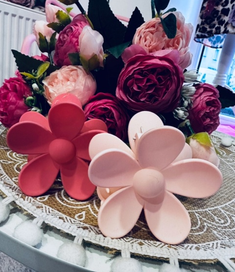 SPINKA KWIATEK PUDROWY RÓŻ