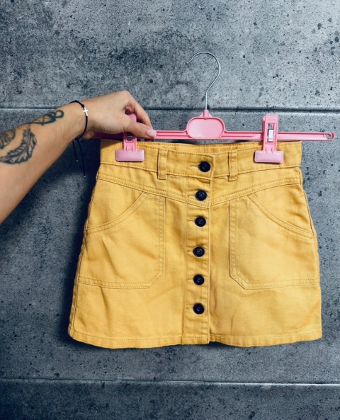 SPÓDNICA JEANSOWA GUZIKI GEORGE