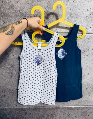 KOMPLET 2 x PODKOSZULKA FROZEN