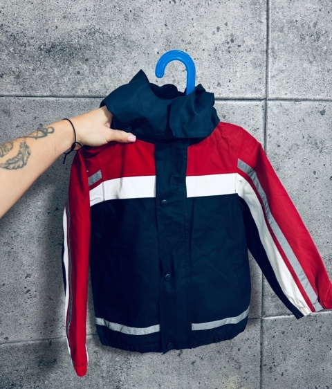 KURTKA PRZECIWDESZCZOWA GUMOWA