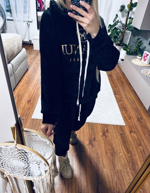 KOMPLET DRESOWY SZTRUKS LA MANUE CZARNY