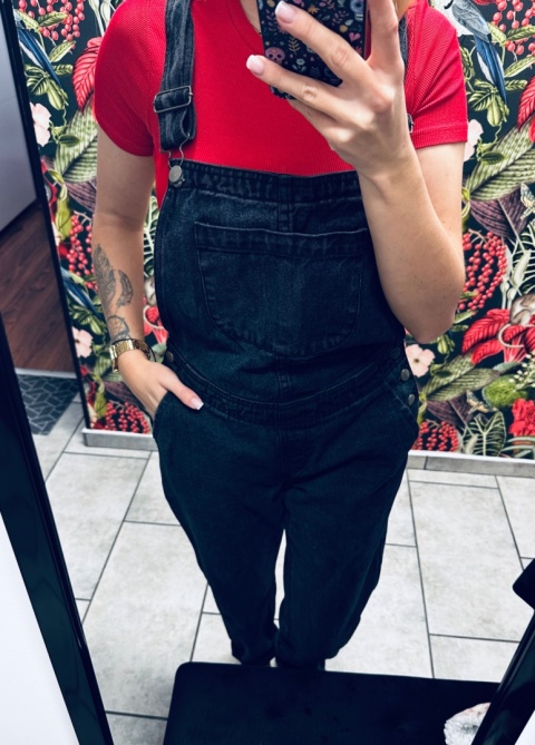 OGRODNICZKI JEANSOWE ASOS