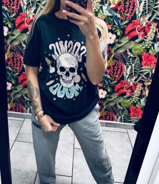 BLUZKA CZASZKA DEKATYZOWANA