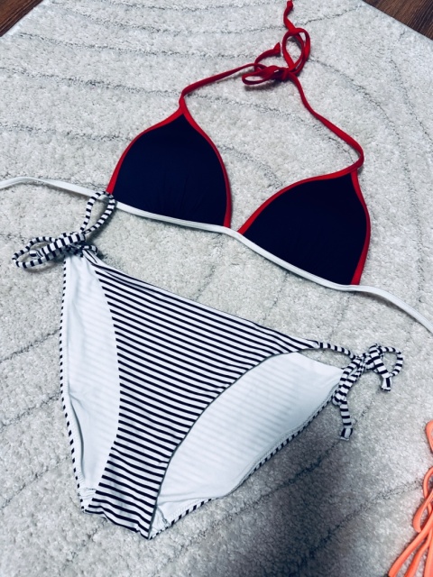 KOMPLET 2X STRÓJ KĄPIELOWY DWUCZĘŚCIOWY