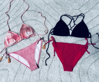 KOMPLET 2X STRÓJ KĄPIELOWY DWUCZĘŚCIOWY