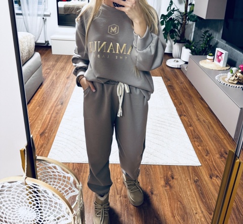 KOMPLET DRESOWY MASEŁKO LA MANUE BEŻ