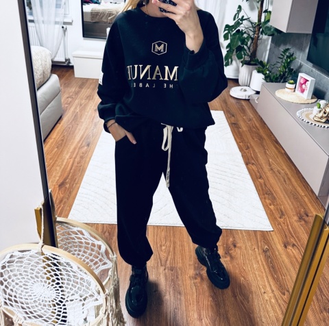 KOMPLET DRESOWY MASEŁKO LA MANUE CZARNY