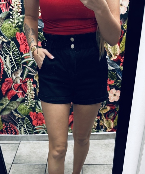 SPODENKI JEANSOWE BERSHKA