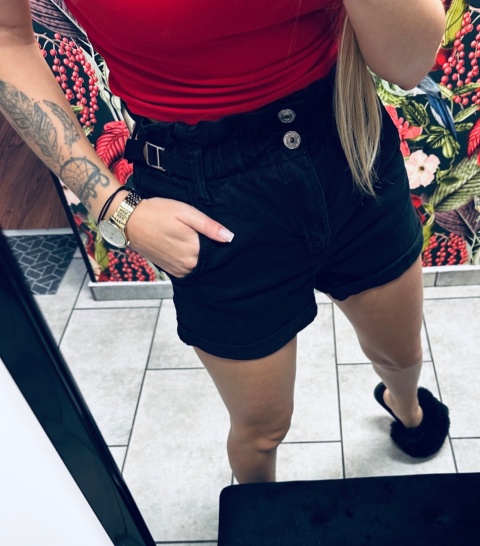 SPODENKI JEANSOWE BERSHKA