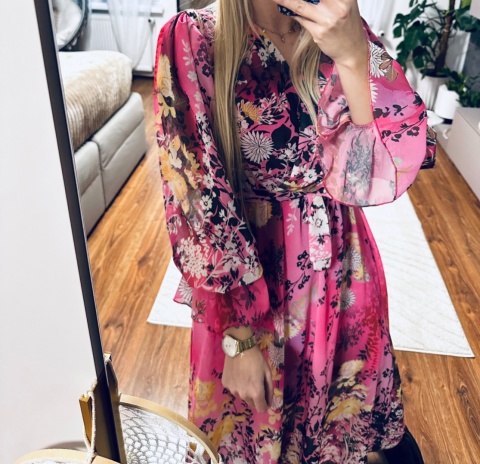 SUKIENKA MAXI WZORY MAYA