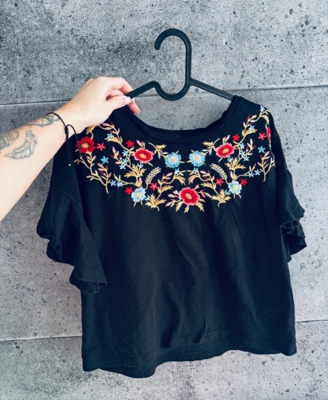 BLUZKA FALBANKI NEW LOOK M