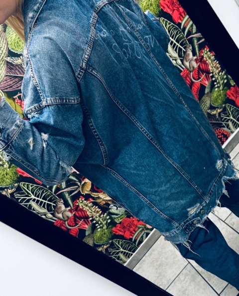 KATANA JEANSOWA ZARA