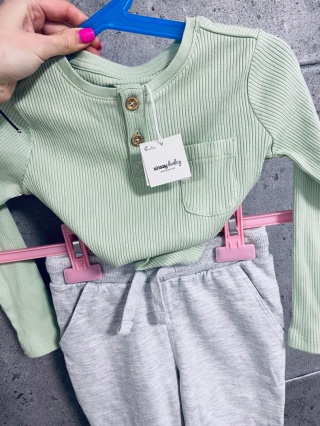 KOMPLET BLUZKA + SPODNIE 98