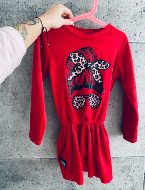 SUKIENKA WELUROWA 128