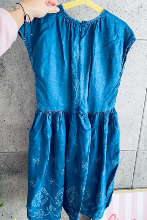 SUKIENKA JEANSOWA 140